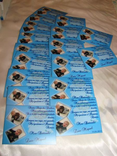Imã personalizado para batizado