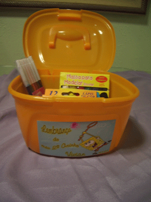 Maleta  personalizada oval